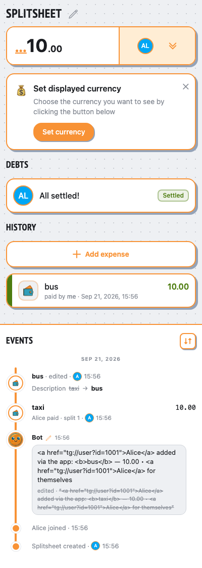 Mini App