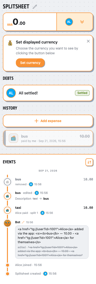 Mini App